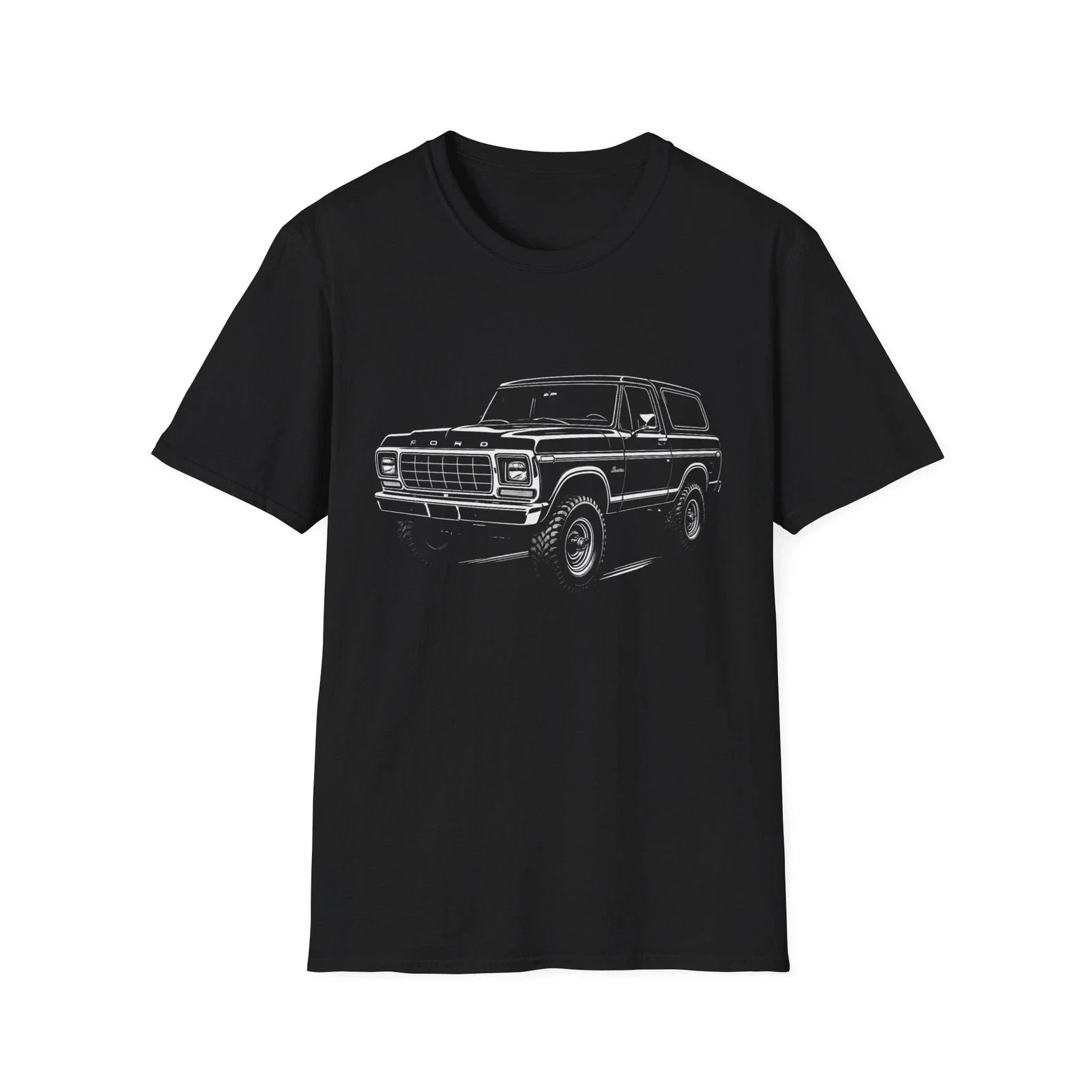 1979 Ford Bronco Classic 4x4 Off-Road SUV Graphic - Adult & Kids T-Shirts, Sweatshirts & Hoodies apparel design preview 1