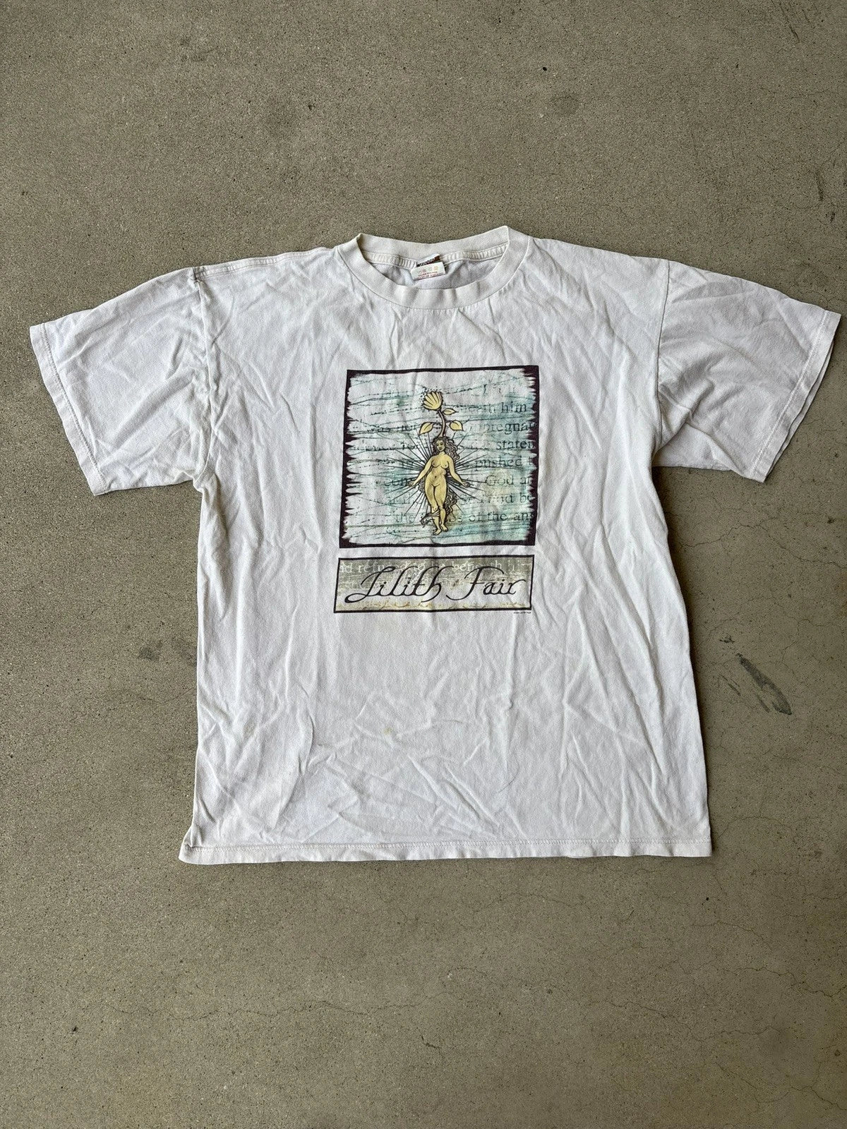 Vintage Lilith Fair Tour Size L 1997 Women in Music - Adult & Kids T-Shirts, Sweatshirts & Hoodies apparel design preview 1