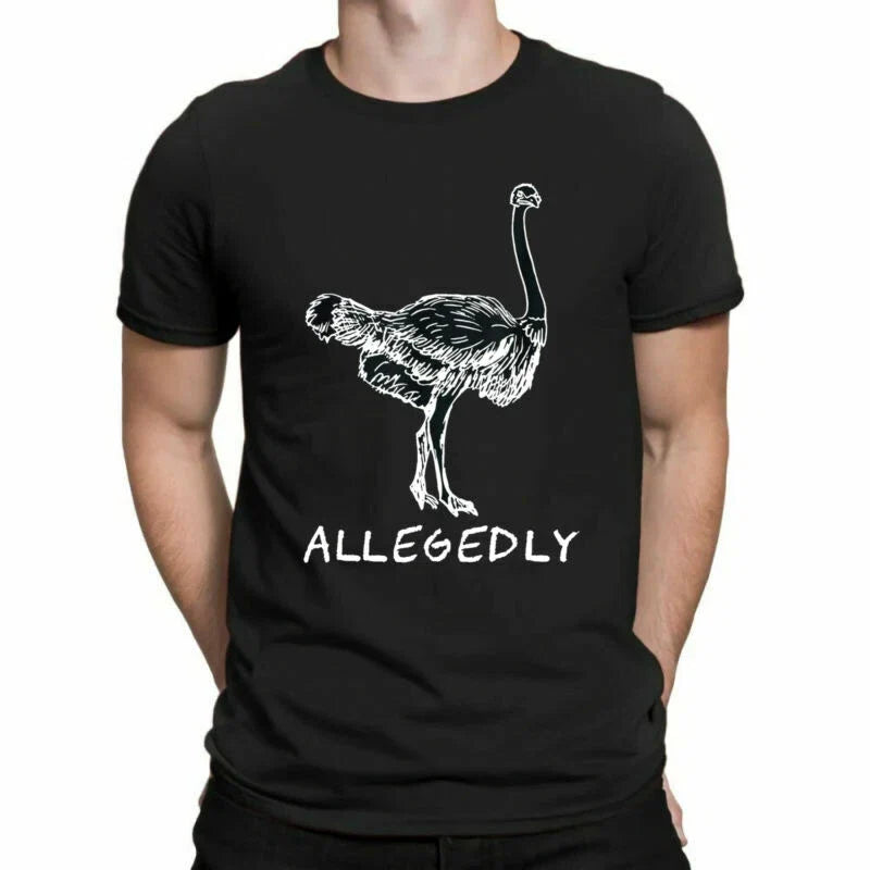 Letterkenny Gifts Bird Ostrich Allegedly Flightless - Adult & Kids T-Shirts, Sweatshirts & Hoodies apparel design preview 1