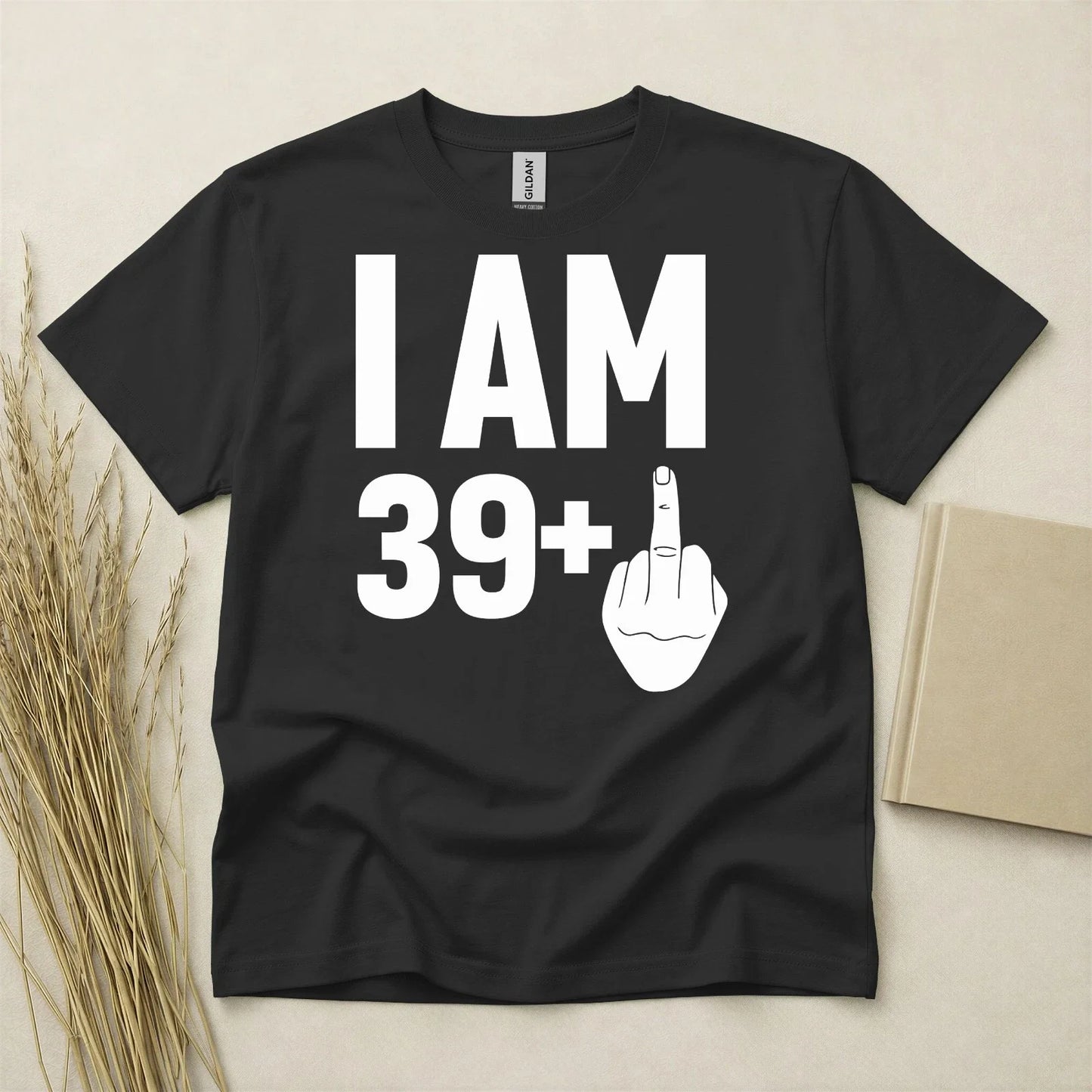 Funny 40th Birthday Custom Year Gift Gildan Heavy - Adult & Kids T-Shirts, Sweatshirts & Hoodies apparel design preview 1