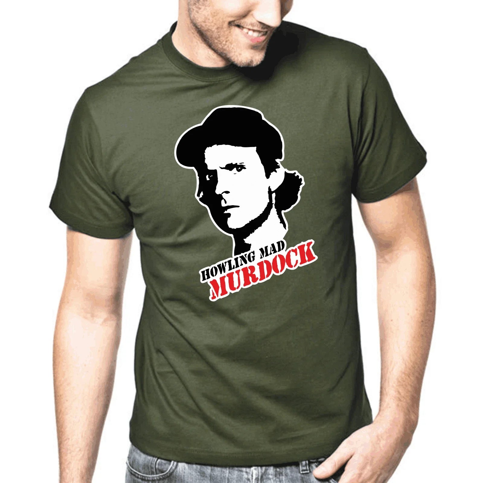 Howling Mad Murdock The A-Team Cult Retro Liking Gift - Adult & Kids T-Shirts, Sweatshirts & Hoodies apparel design preview 1