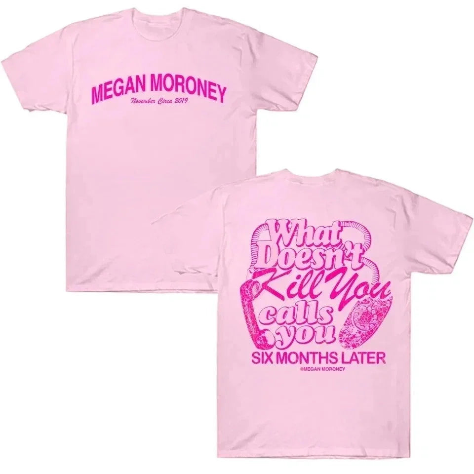 Megan Moroney 6 Months Later Cotton Printed Light - Adult & Kids T-Shirts, Sweatshirts & Hoodies apparel design preview 1
