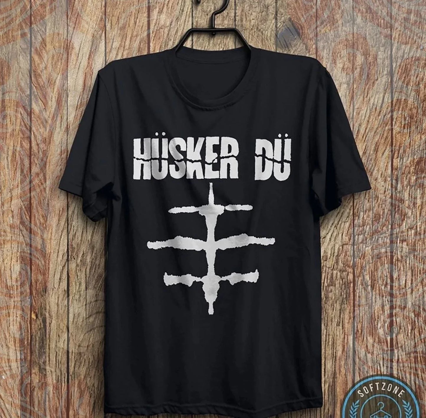 Husker Du Band Black Cotton All Size To 4XL Gift For - Adult & Kids T-Shirts, Sweatshirts & Hoodies apparel design preview 1