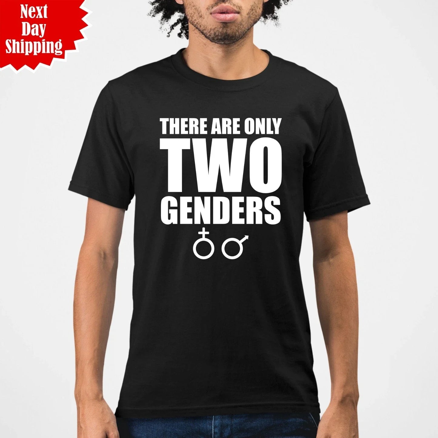 There Are Only Two Genders Printed LGBT Funny Short - Adult & Kids T-Shirts, Sweatshirts & Hoodies apparel design preview 1