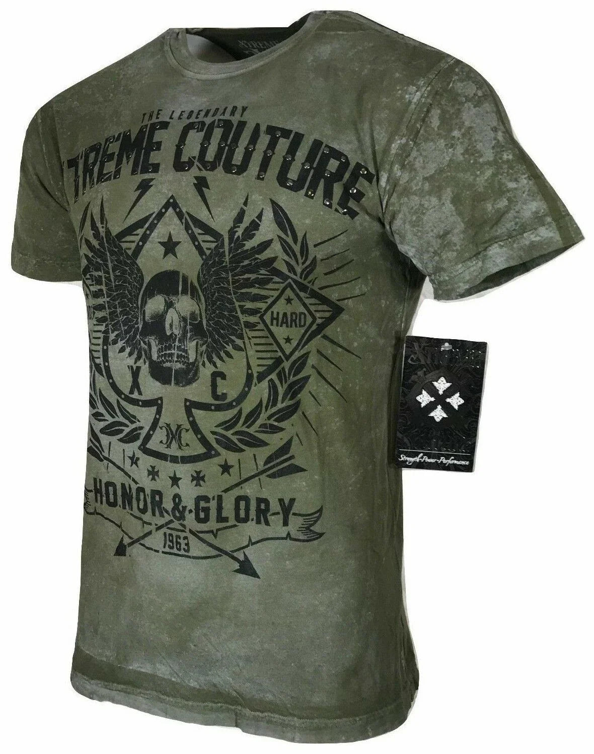 XTREME COUTURE by AFFLICTION THE LEGEND Men's - Adult & Kids T-Shirts, Sweatshirts & Hoodies apparel design preview 1