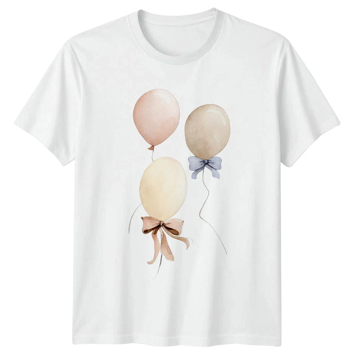 Balloons Watercolor Celebrations Mens Womens Graphic - Adult & Kids T-Shirts, Sweatshirts & Hoodies apparel design preview 1