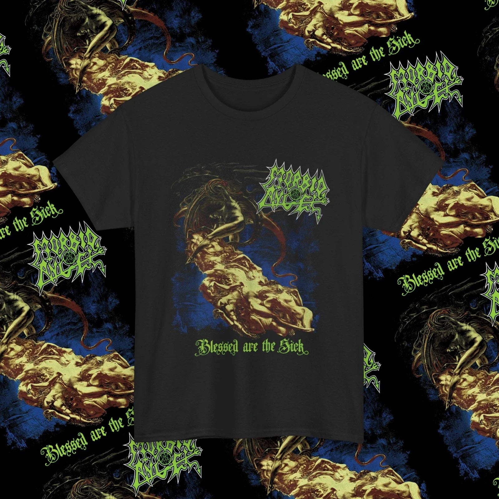 Morbid Angel "Blessed Are the Sick" Death Metal Band - Adult & Kids T-Shirts, Sweatshirts & Hoodies apparel design preview 1