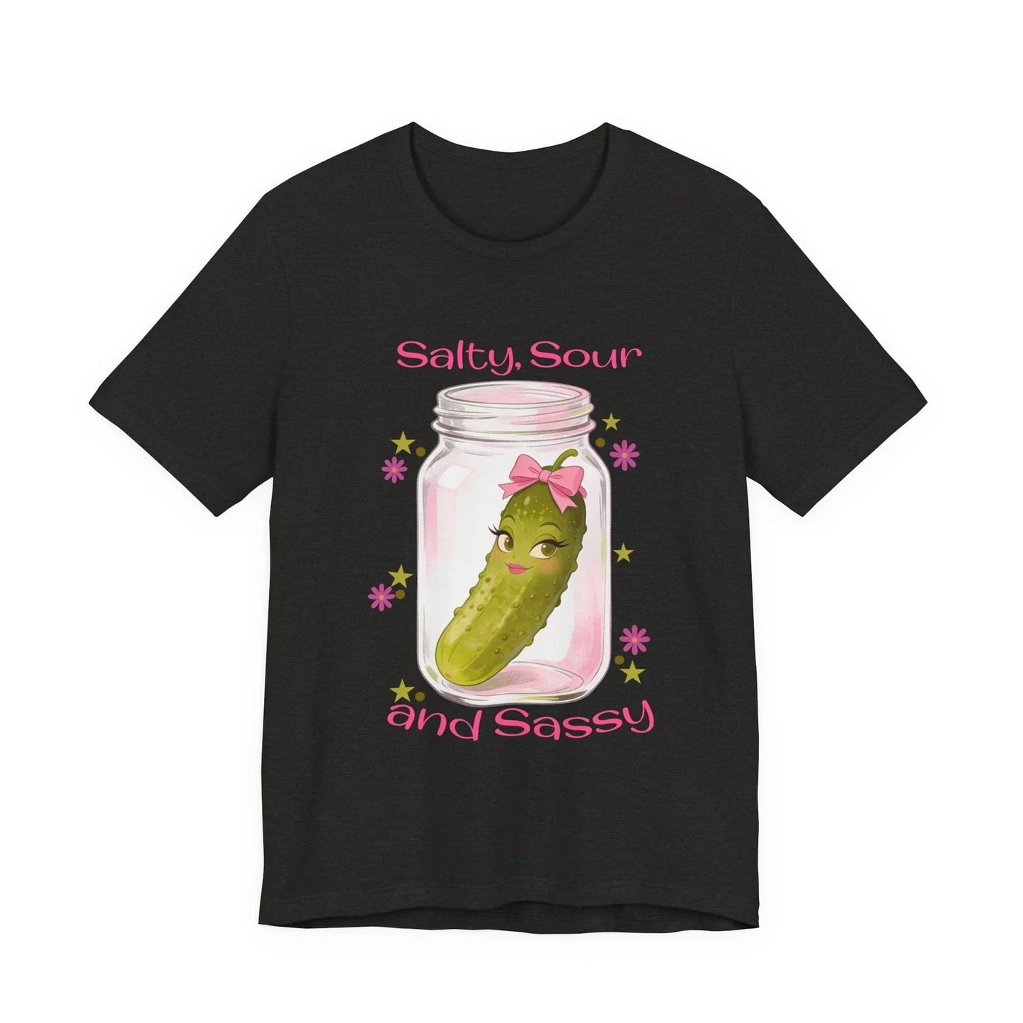 Salty Sour and Sassy Pickle Graphic - Adult & Kids T-Shirts, Sweatshirts & Hoodies apparel design preview 1