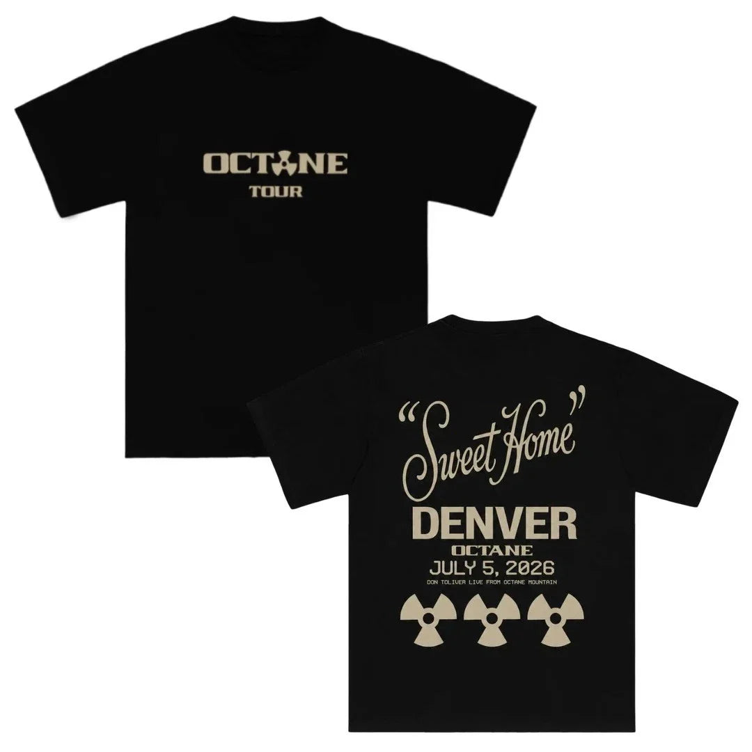 Don Toliver Merch Octane Sweet Home Denver On July 3, - Adult & Kids T-Shirts, Sweatshirts & Hoodies apparel design preview 1