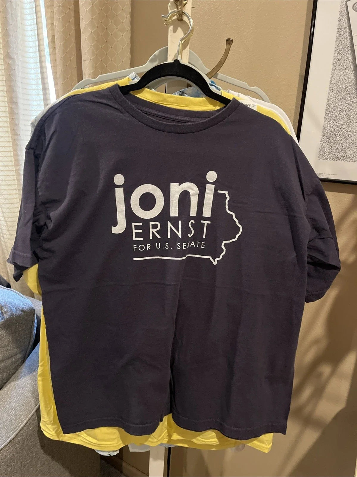 Authentic Joni for Iowa 2020 United States Senate - Adult & Kids T-Shirts, Sweatshirts & Hoodies apparel design preview 1