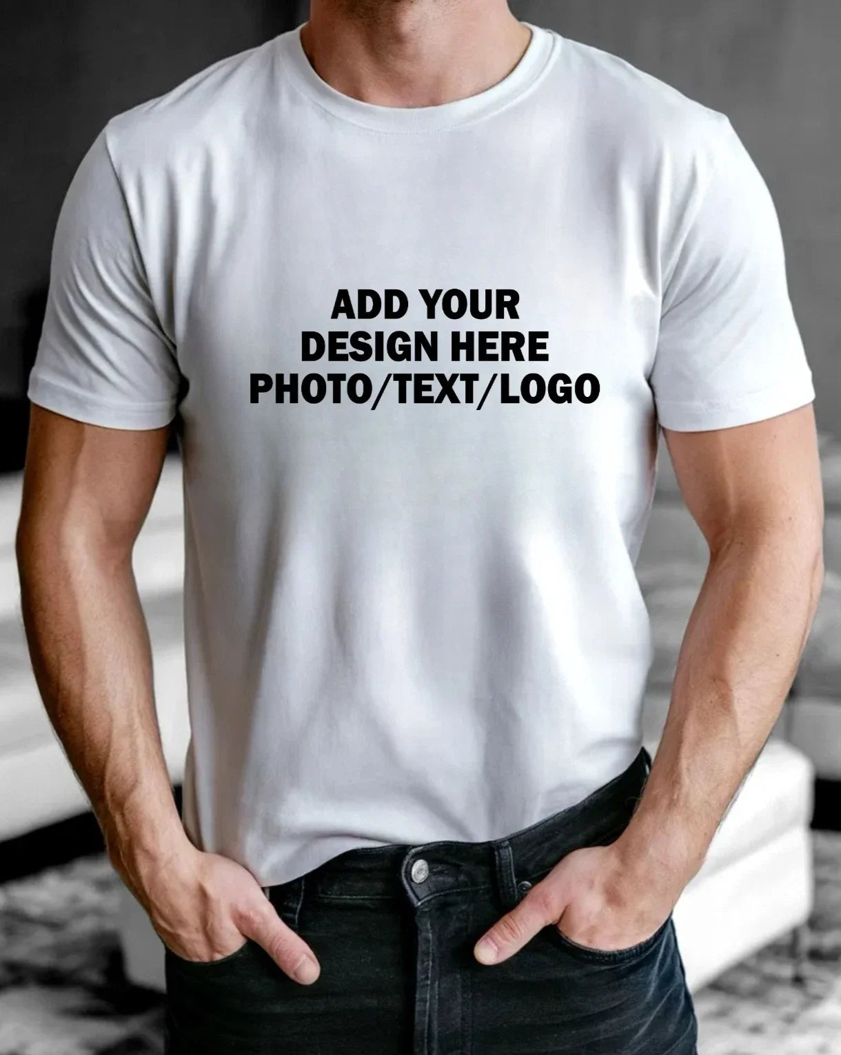 Design Your Own Custom Personalised Photo Text Logo - Adult & Kids T-Shirts, Sweatshirts & Hoodies apparel design preview 1