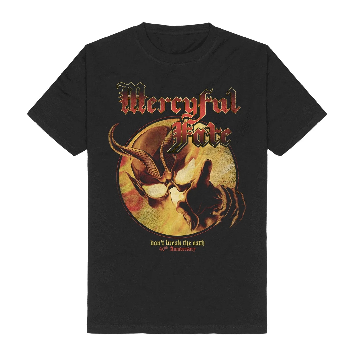 Mercyful Fate Dont Break The Oath 40th Anniversary - Adult & Kids T-Shirts, Sweatshirts & Hoodies apparel design preview 1