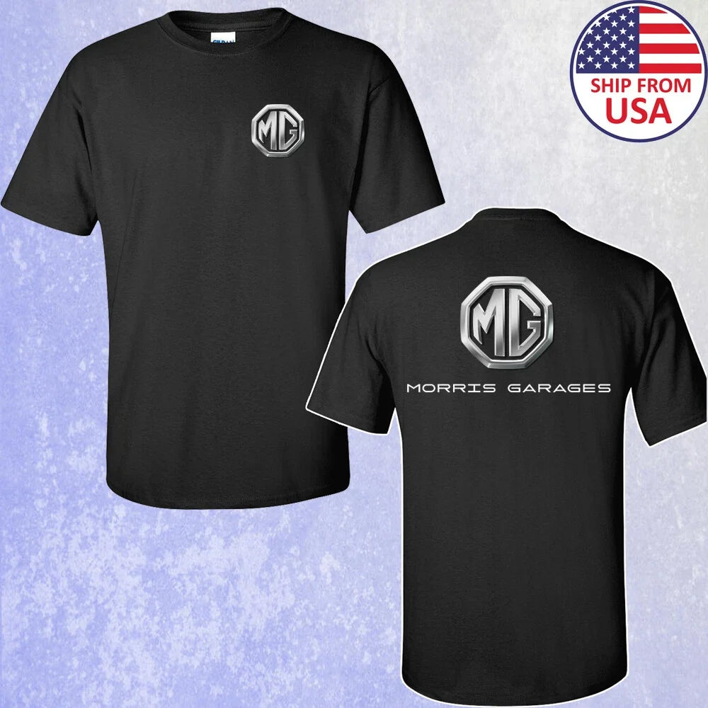 MG Car Morris Garages British Men's Black Size S-5XL - Adult & Kids T-Shirts, Sweatshirts & Hoodies apparel design preview 1