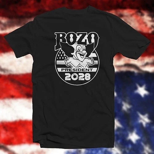 BOZO for President 2028 COTTON parody satire - Adult & Kids T-Shirts, Sweatshirts & Hoodies apparel design preview 1