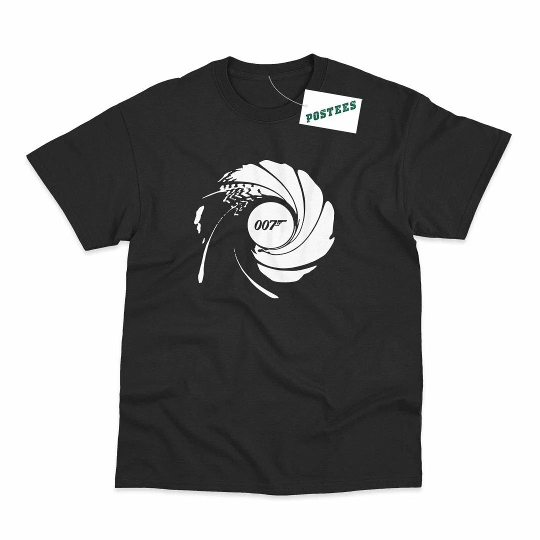 007 Barrel Inspired by Bond Printed - Adult & Kids T-Shirts, Sweatshirts & Hoodies apparel design preview 1