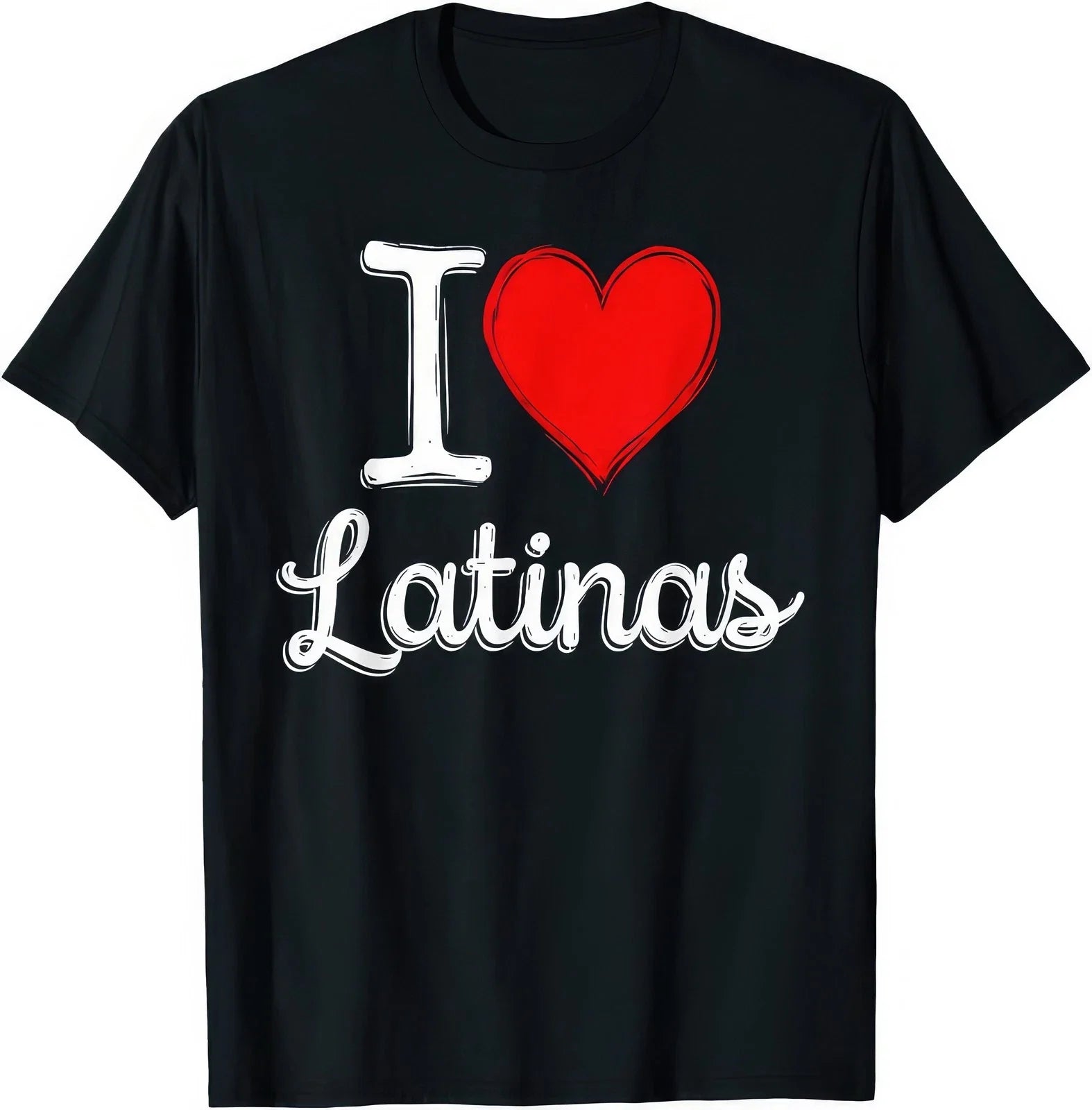 I Love Latinas Lovers Hispanic Pride Cute Graphic - Adult & Kids T-Shirts, Sweatshirts & Hoodies apparel design preview 1