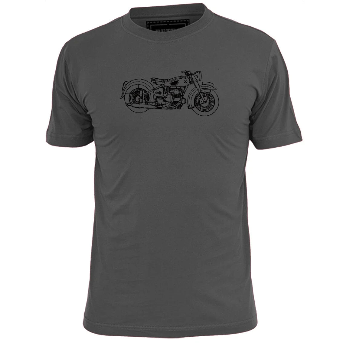 Mens Sunbeam S7 Vintage Motorcycle Blueprint - Adult & Kids T-Shirts, Sweatshirts & Hoodies apparel design preview 1