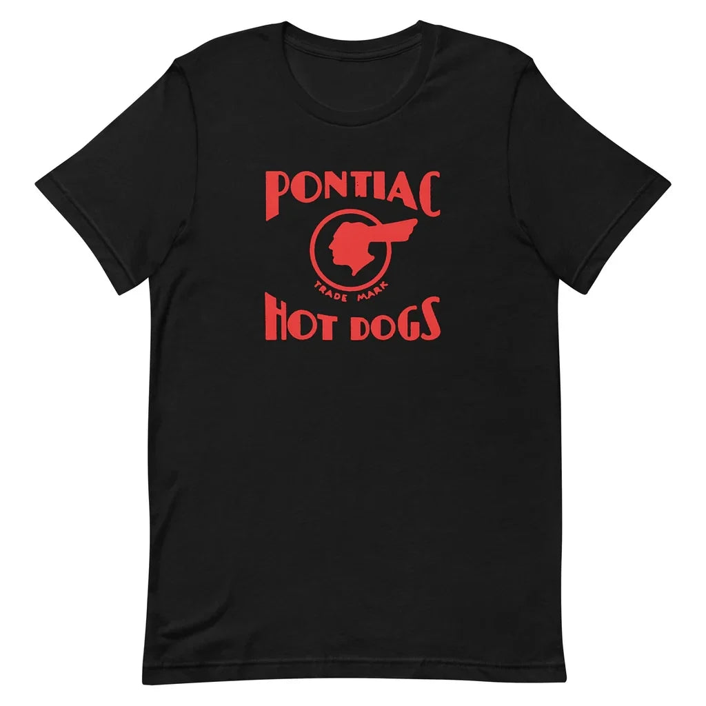 Vintage Retro Pontiac Hot Dogs Long Beach Cool - Adult & Kids T-Shirts, Sweatshirts & Hoodies apparel design preview 1