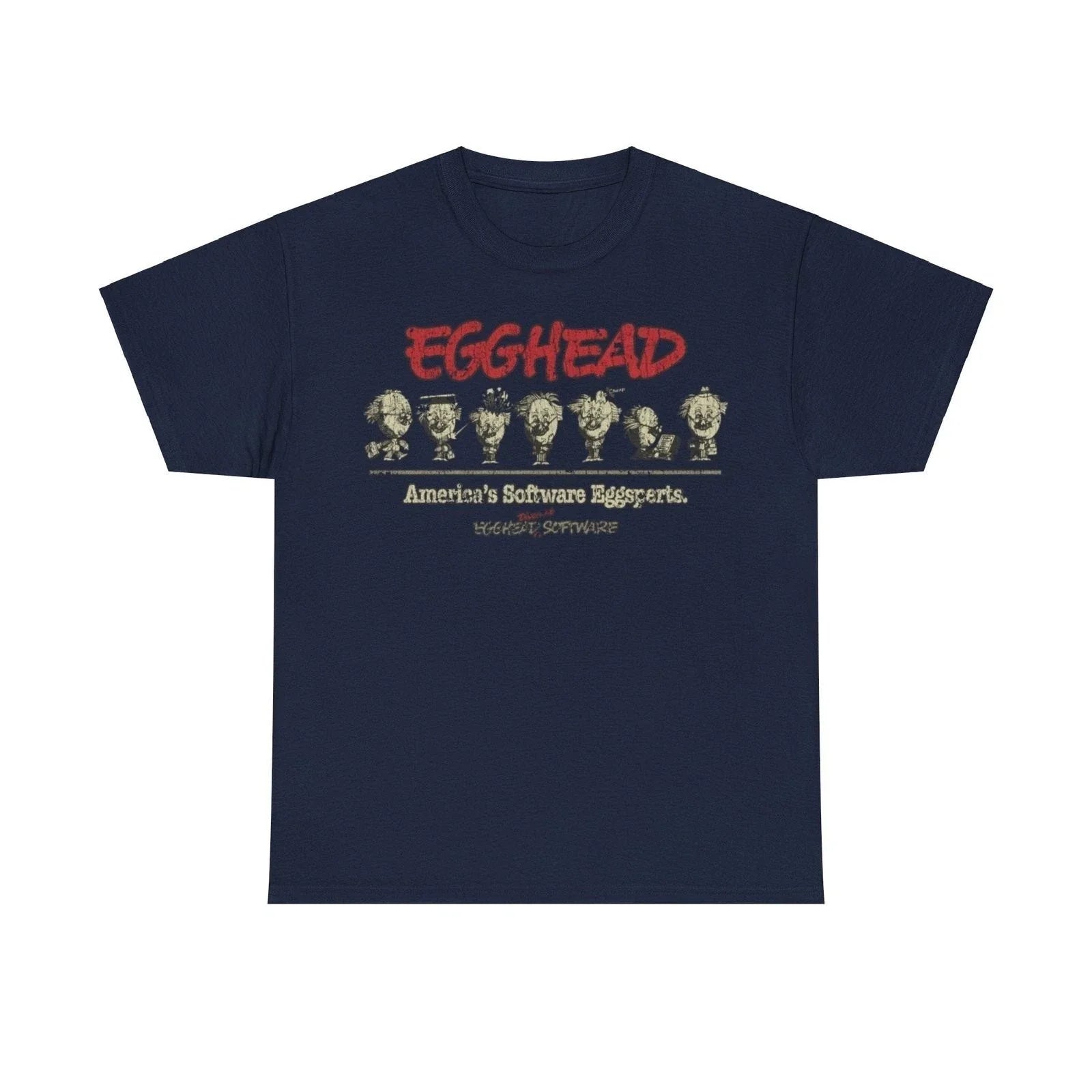 Egghead Software 1984 Electronics Store Distressed - Adult & Kids T-Shirts, Sweatshirts & Hoodies apparel design preview 1