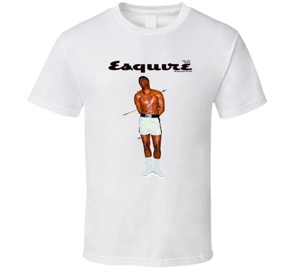 Muhammed Ali, Esquire, Cover, Boxing, Arrows, Retro, - Adult & Kids T-Shirts, Sweatshirts & Hoodies apparel design preview 1
