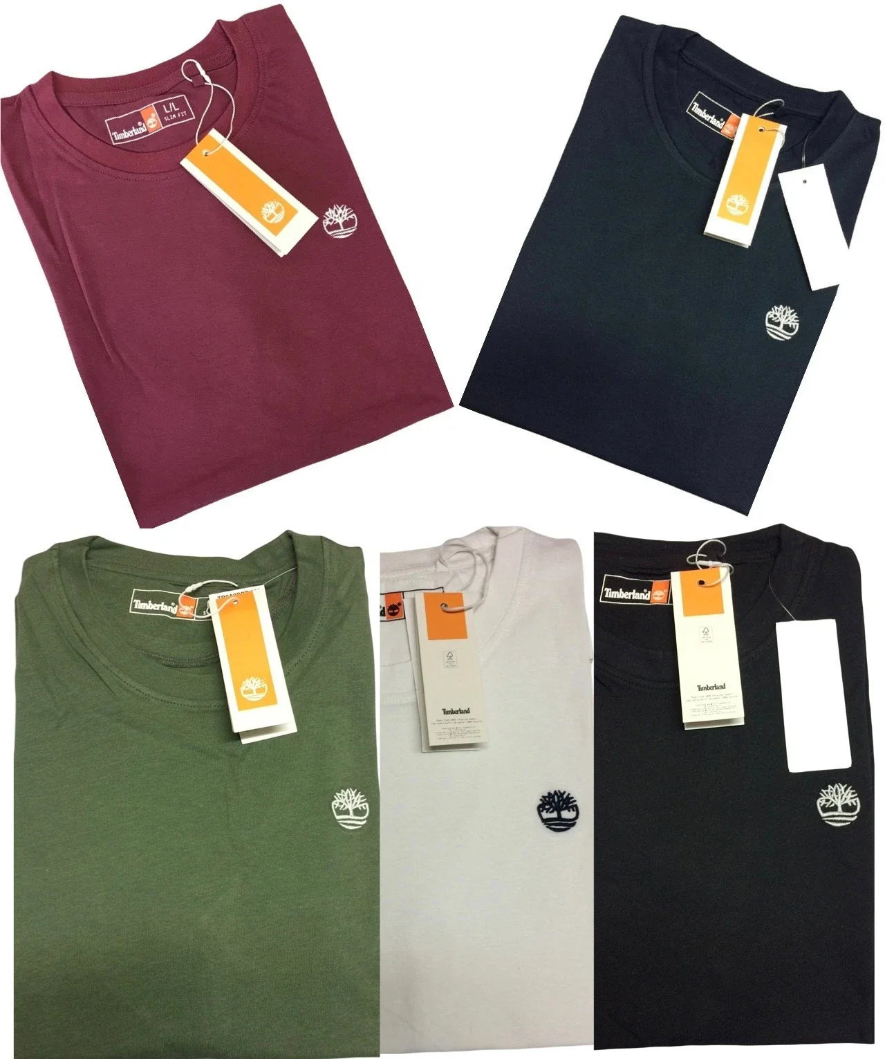 TIMBERLAND BRAND NEW SHORT SLEEVE CREW NECK REGULAR - Adult & Kids T-Shirts, Sweatshirts & Hoodies apparel design preview 1