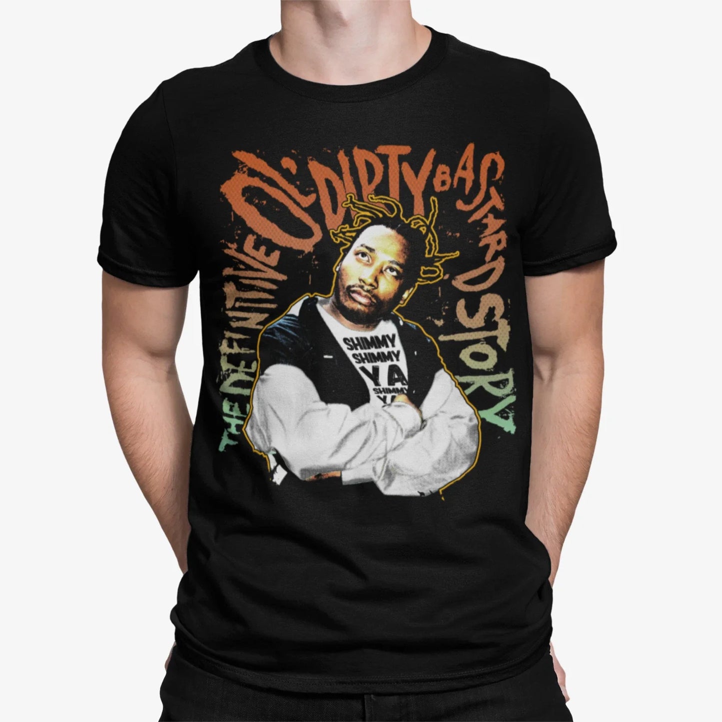 ODB Ol Dirty Bastard Splash Shimmy Ya Retro 90s Hip - Adult & Kids T-Shirts, Sweatshirts & Hoodies apparel design preview 1