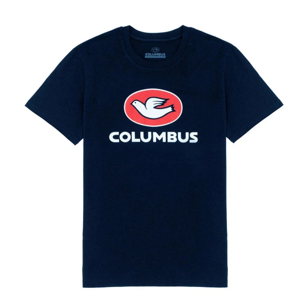 Cinelli Cycling Casual "Columbus Dove" Printed Navy - Adult & Kids T-Shirts, Sweatshirts & Hoodies apparel design preview 1