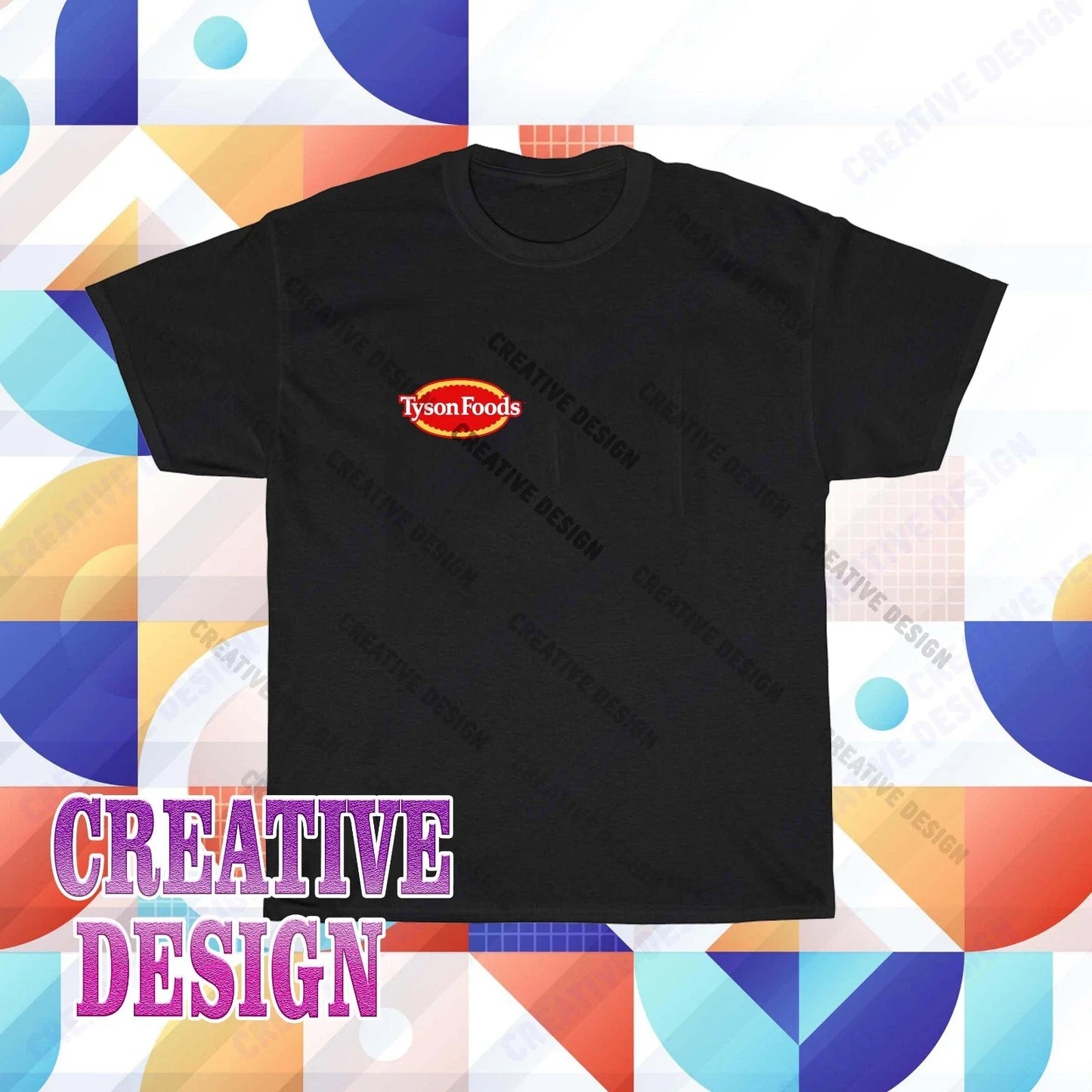 Tyson Foods Logo T- Funny Size S to 5XL - Adult & Kids T-Shirts, Sweatshirts & Hoodies apparel design preview 1