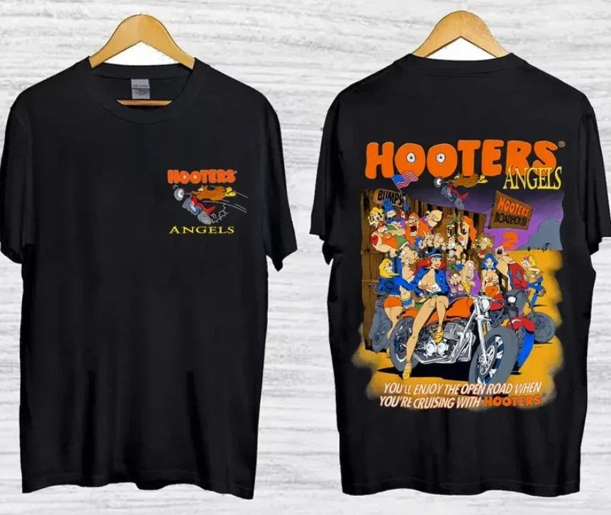 Vintage 90s Hooters All Size - Adult & Kids T-Shirts, Sweatshirts & Hoodies apparel design preview 1
