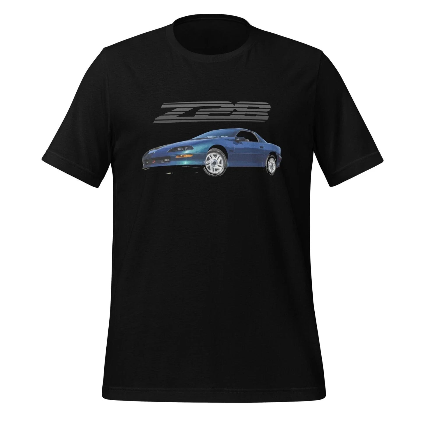 1993 Green Camaro Z28 Short-Sleeve - Adult & Kids T-Shirts, Sweatshirts & Hoodies apparel design preview 1