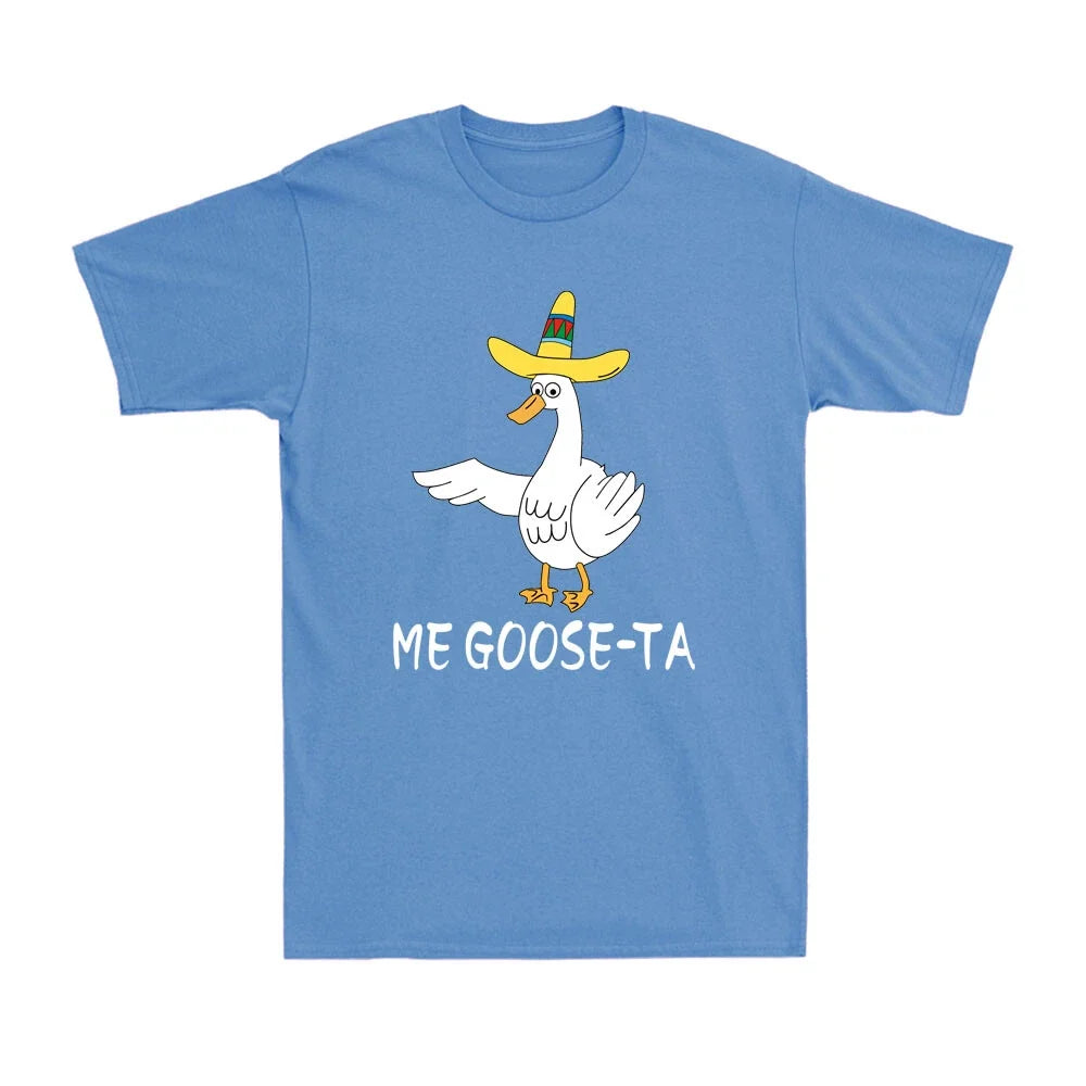 Me Goose-Ta Mexican Spanish Goose Pun Funny Duck - Adult & Kids T-Shirts, Sweatshirts & Hoodies apparel design preview 1