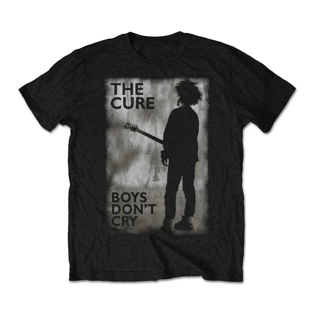 The Cure Men Boys Don't Cry Robert Smith Post Gothic - Adult & Kids T-Shirts, Sweatshirts & Hoodies apparel design preview 1