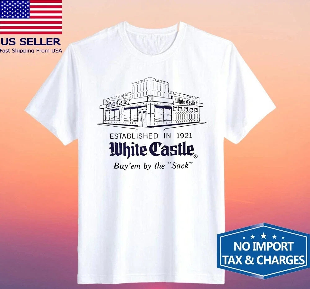 White Castle Hamburger est. 1921 Men's Size S-5XL - Adult & Kids T-Shirts, Sweatshirts & Hoodies apparel design preview 1