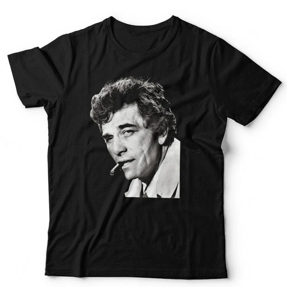 Columbo Black and White Unisex Vintage Crime Drama - Adult & Kids T-Shirts, Sweatshirts & Hoodies apparel design preview 1