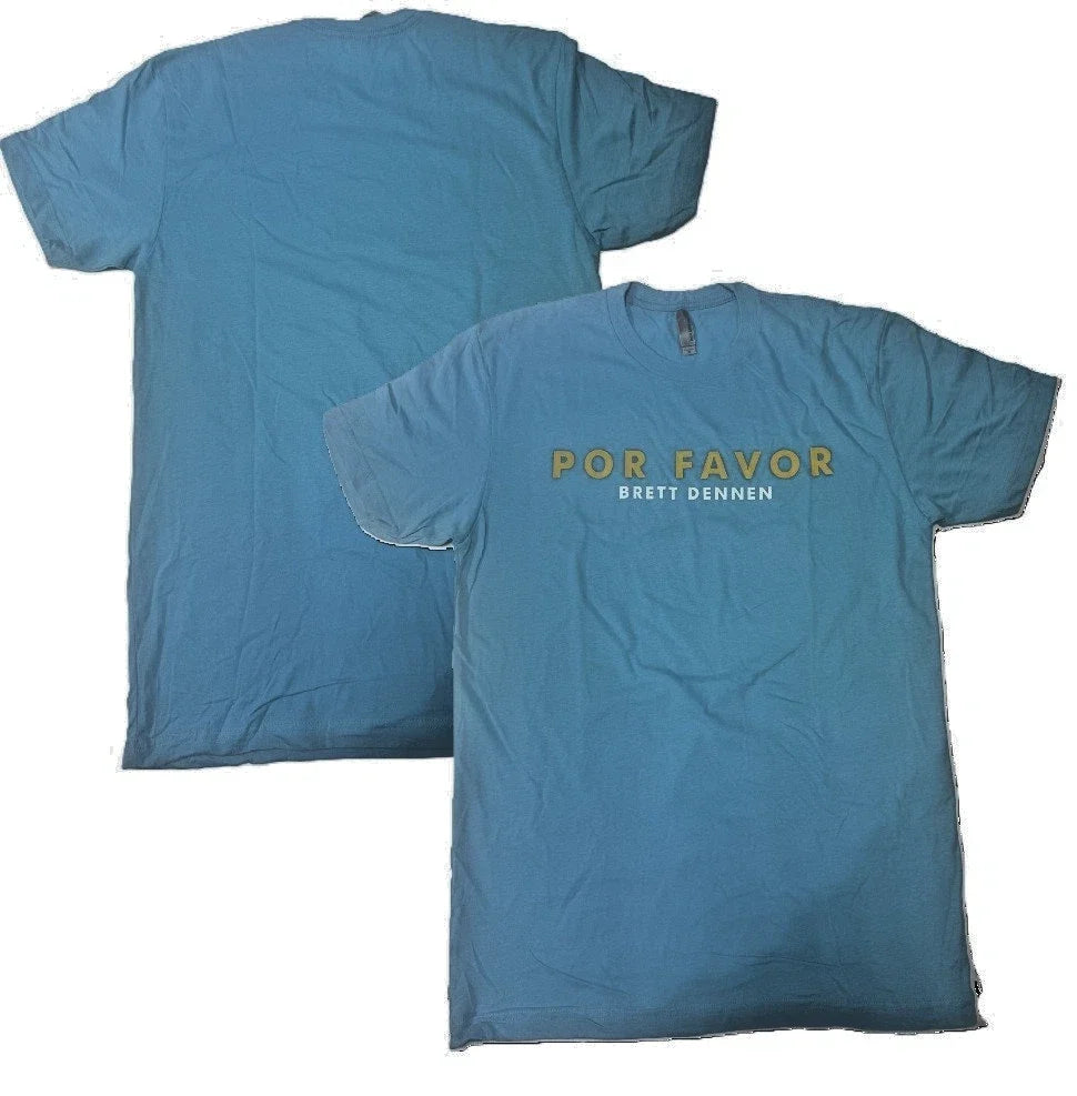 Brett Dennen Por Favor NEW ORIGINAL MERCHANDISE - Adult & Kids T-Shirts, Sweatshirts & Hoodies apparel design preview 1
