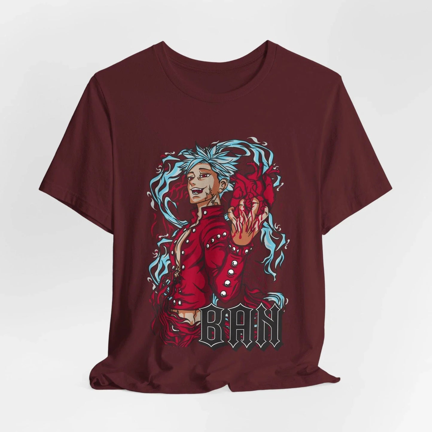 Custom Seven Deadly Sins, Ban Anime Heart Collector - Adult & Kids T-Shirts, Sweatshirts & Hoodies apparel design preview 1