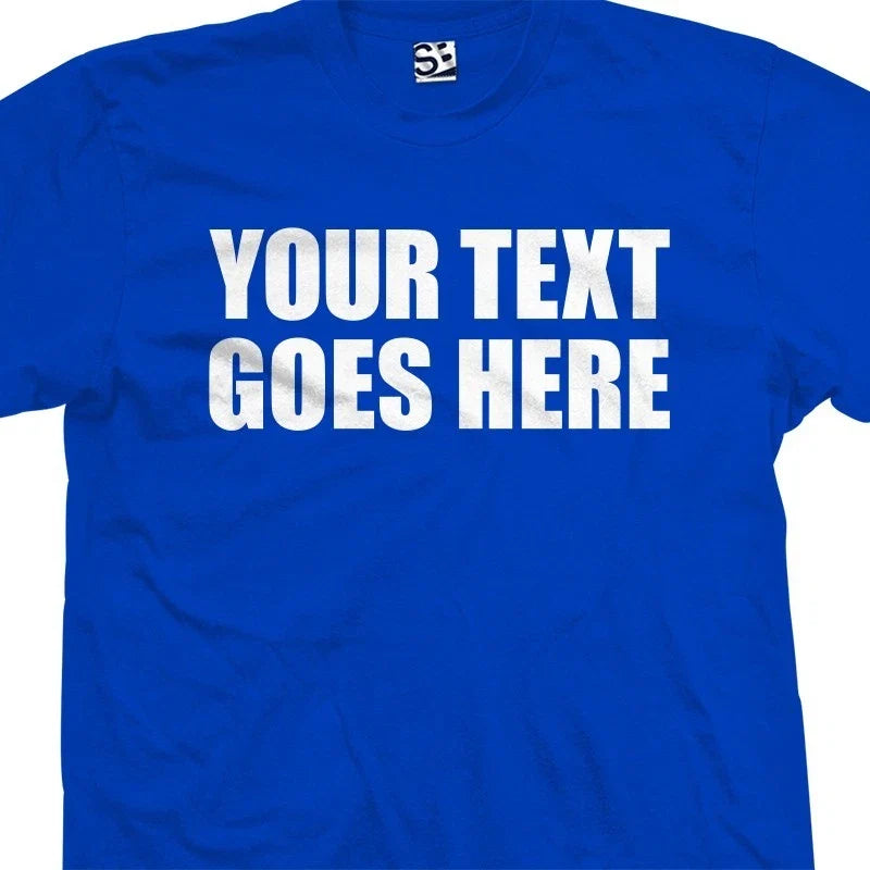 Custom Impact Thick Bold Text Quote Font Personalized - Adult & Kids T-Shirts, Sweatshirts & Hoodies apparel design preview 1
