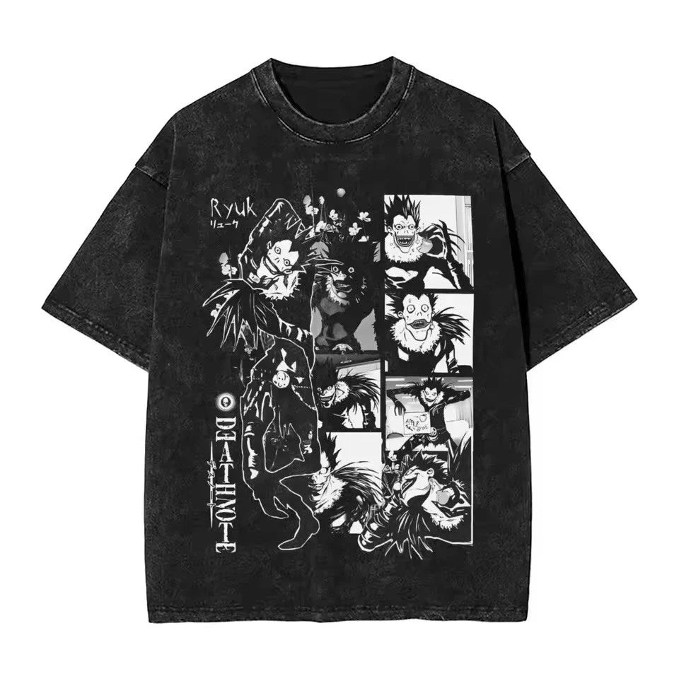 Anime Death Note Graphic Vintage Style Cotton - Adult & Kids T-Shirts, Sweatshirts & Hoodies apparel design preview 1