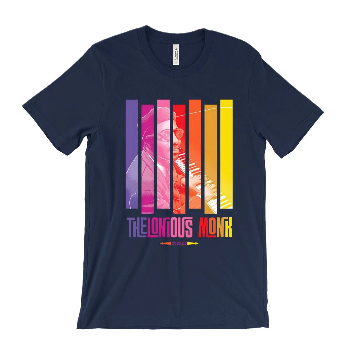 Thelonious Monk Classic Jazz Musician Music Stereo - Adult & Kids T-Shirts, Sweatshirts & Hoodies apparel design preview 1