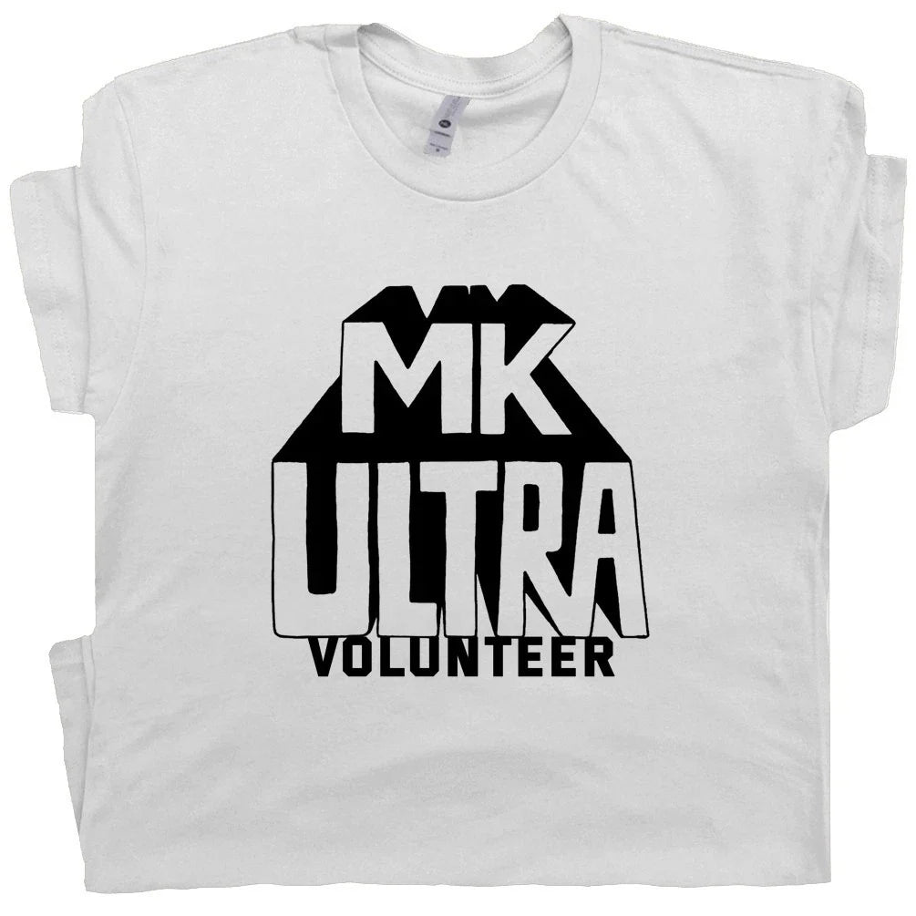 MK Ultra Psyops for Men Women Conspiracy Theory Retro - Adult & Kids T-Shirts, Sweatshirts & Hoodies apparel design preview 1