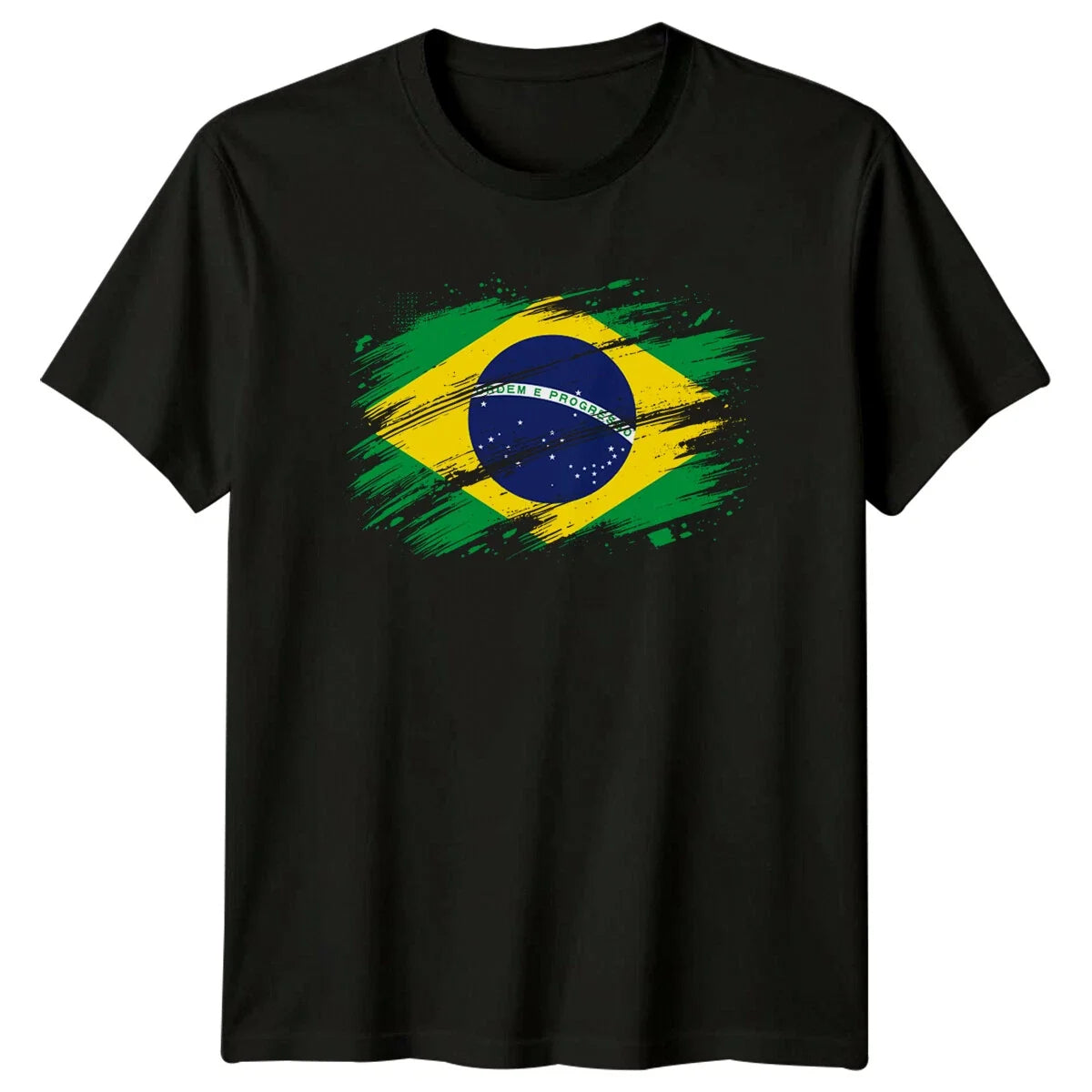 Ordem E Progresso Brazil Flag Travel Mens Ladies - Adult & Kids T-Shirts, Sweatshirts & Hoodies apparel design preview 1