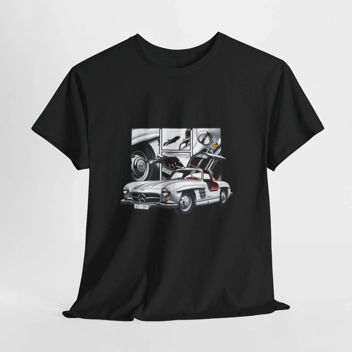 Mercedes-Benz 300 SL Gullwing Unisex Heavy Cotton - Adult & Kids T-Shirts, Sweatshirts & Hoodies apparel design preview 1