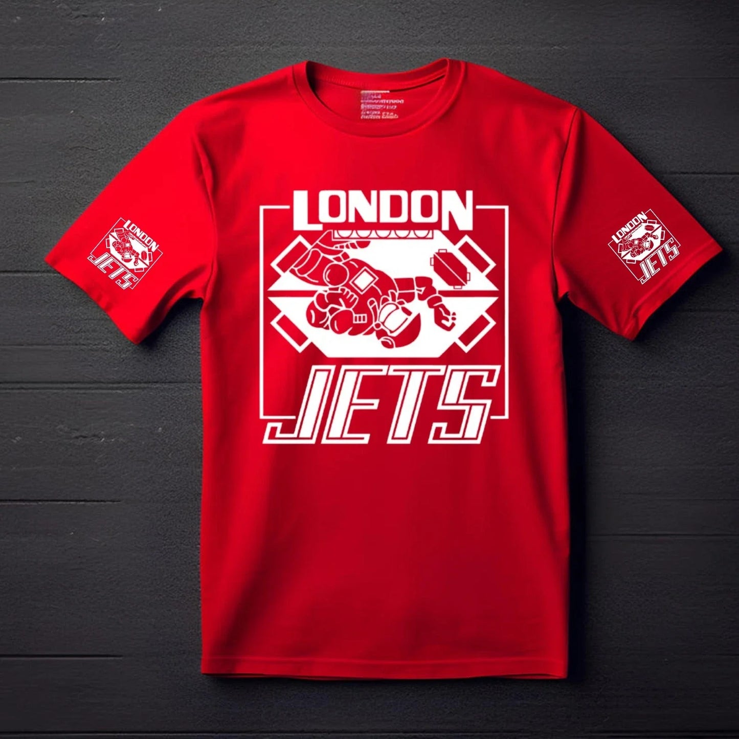 London Jets Red Dwarf Inspired Lister Rimmer - Adult & Kids T-Shirts, Sweatshirts & Hoodies apparel design preview 1