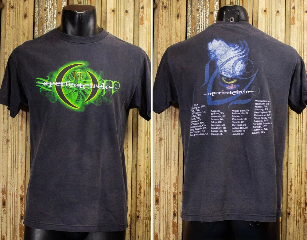 Vintage Perfect Circle 13th Step Concert 2003 - Adult & Kids T-Shirts, Sweatshirts & Hoodies apparel design preview 1