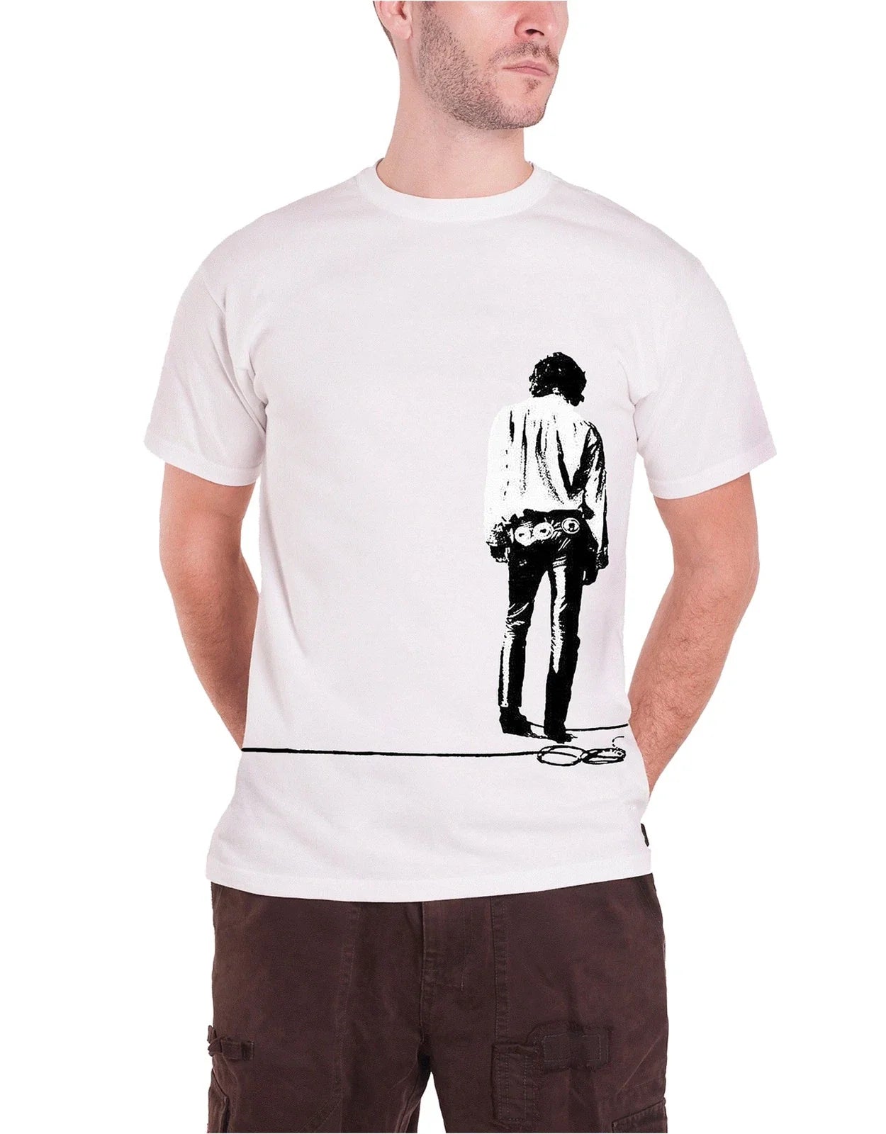 The Doors Solitary Jim Morrison Print Band Logo - Adult & Kids T-Shirts, Sweatshirts & Hoodies apparel design preview 1