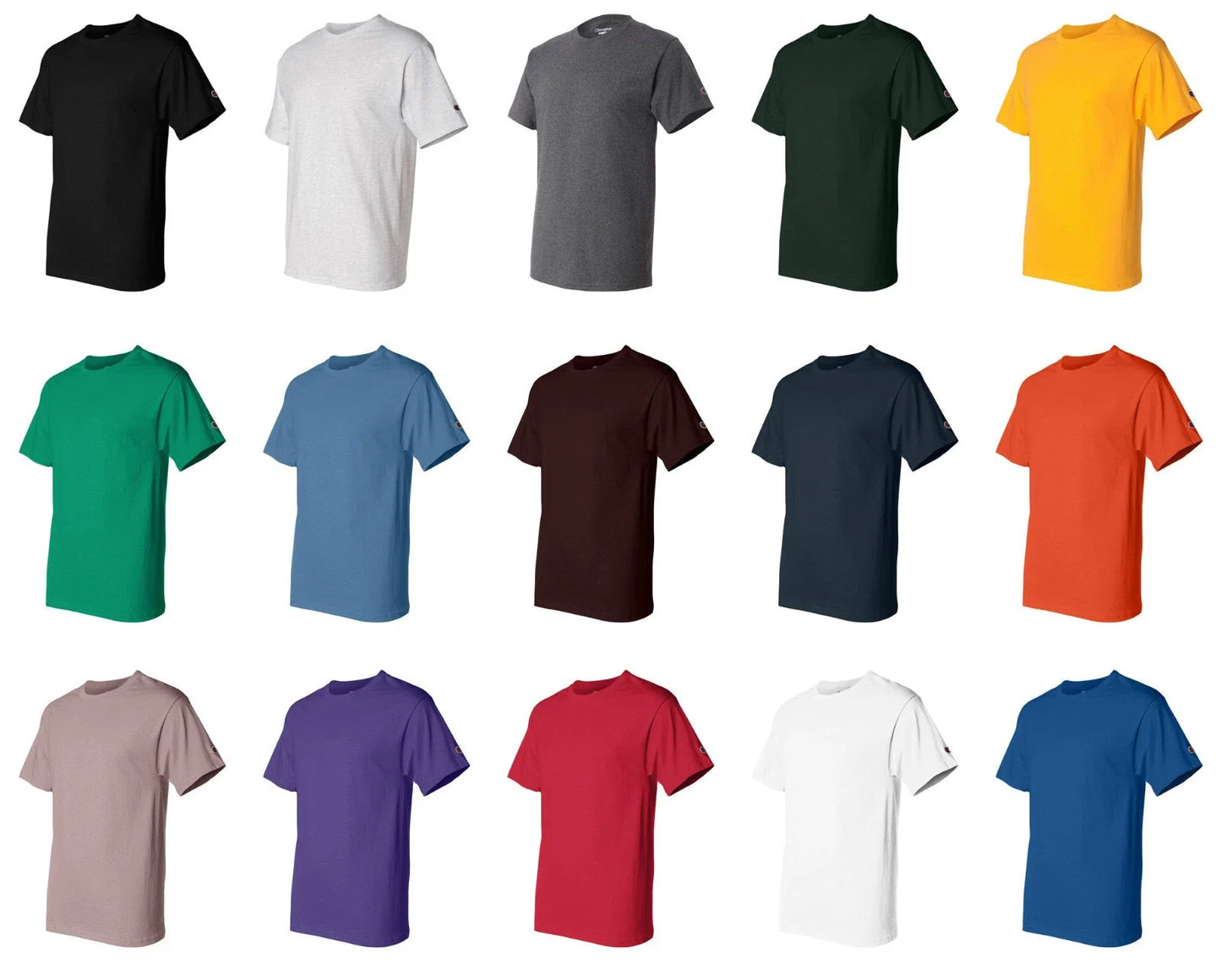 CHAMPION MENS NEW SHORT SLEEVE 100% COTTON TAGLESS - Adult & Kids T-Shirts, Sweatshirts & Hoodies apparel design preview 1