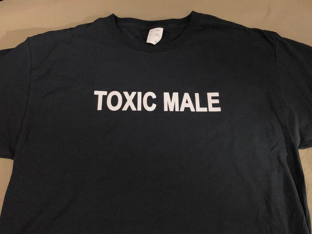 TOXIC MALE MASCULINITY BEARD RAZOR SHAVE MEN VIKING - Adult & Kids T-Shirts, Sweatshirts & Hoodies apparel design preview 1