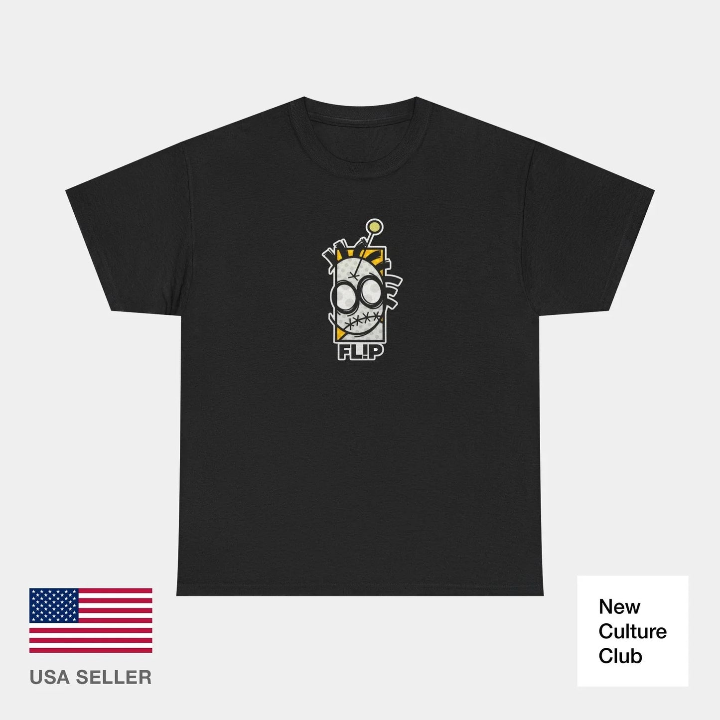 Salabanzi Voodoo 2004 Flip Bastien Pro Skateboards - Adult & Kids T-Shirts, Sweatshirts & Hoodies apparel design preview 1