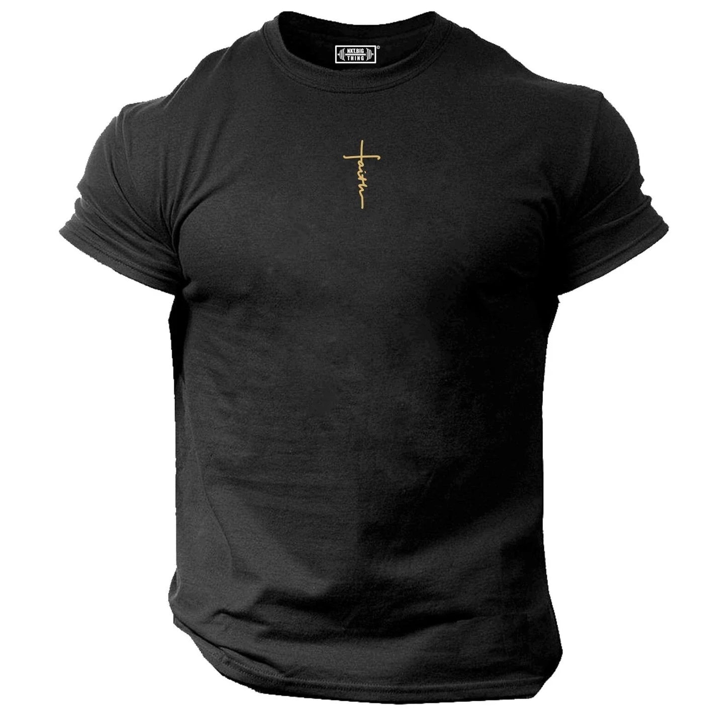 Faith Small Gym Clothing Bodybuilding Training - Adult & Kids T-Shirts, Sweatshirts & Hoodies apparel design preview 1
