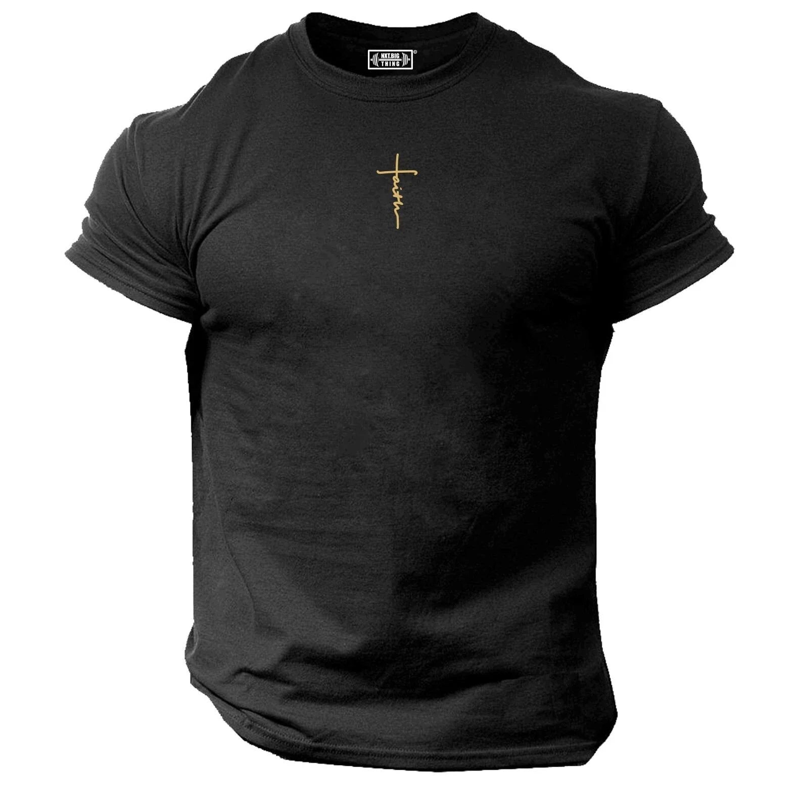 Faith Small Gym Clothing Bodybuilding Training - Adult & Kids T-Shirts, Sweatshirts & Hoodies apparel design preview 1
